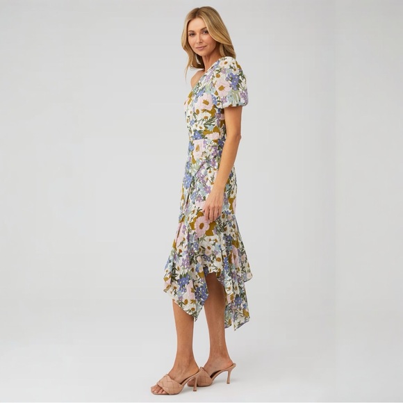 ASTR The Label Santorini Dress in Off White Retro - Picture 2 of 3